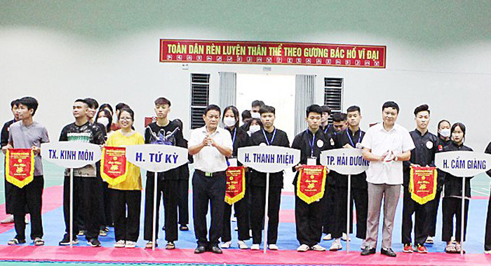 75 võ sĩ tranh Giải vô địch võ cổ truyền Hải Dương
